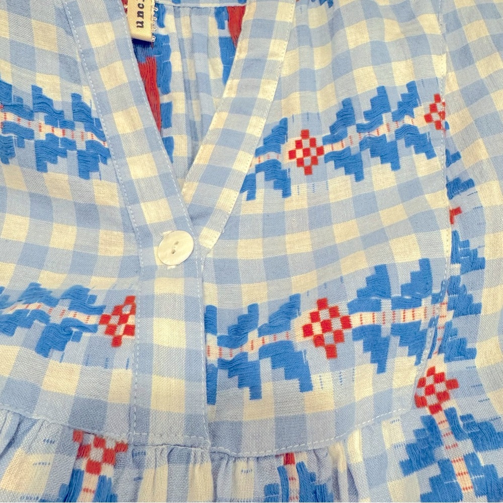 Uncle Frank Cute check dress Size M - Picture 5 of 9